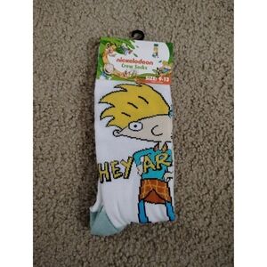 Hey Arnold! Nickelodeon Retro Crew Socks